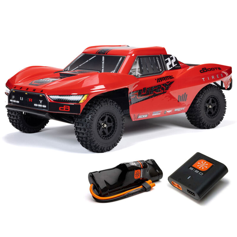 Arrma 1/10 FURY MEGA 550 2WD Short Course Truck RTR w/Batt/Charg